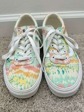 Vans Pastel Tie-Dye Canvas Sneakers